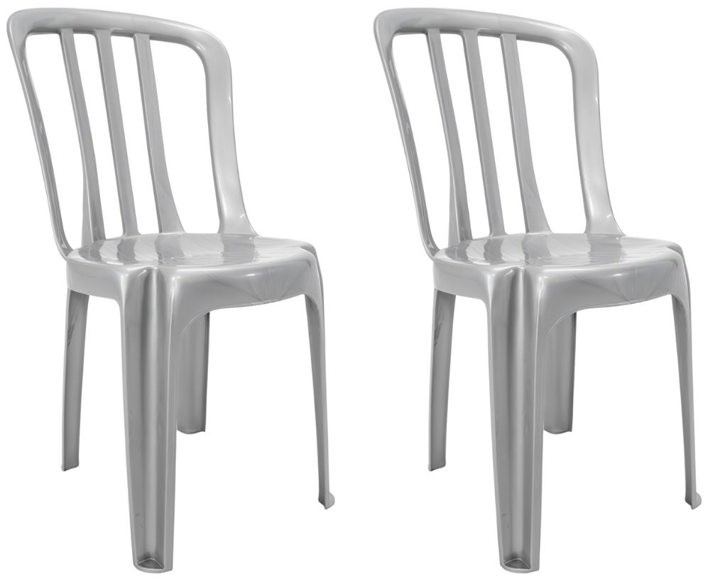Cadeiras plásticas resistentes
