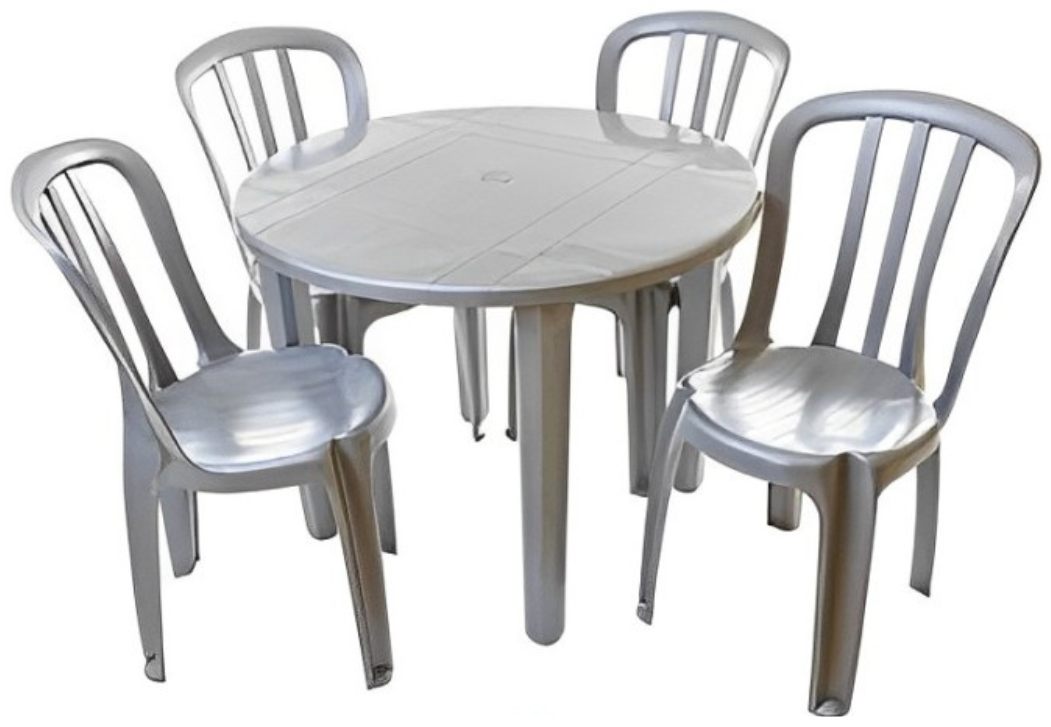 Kit completo de mesa e cadeiras