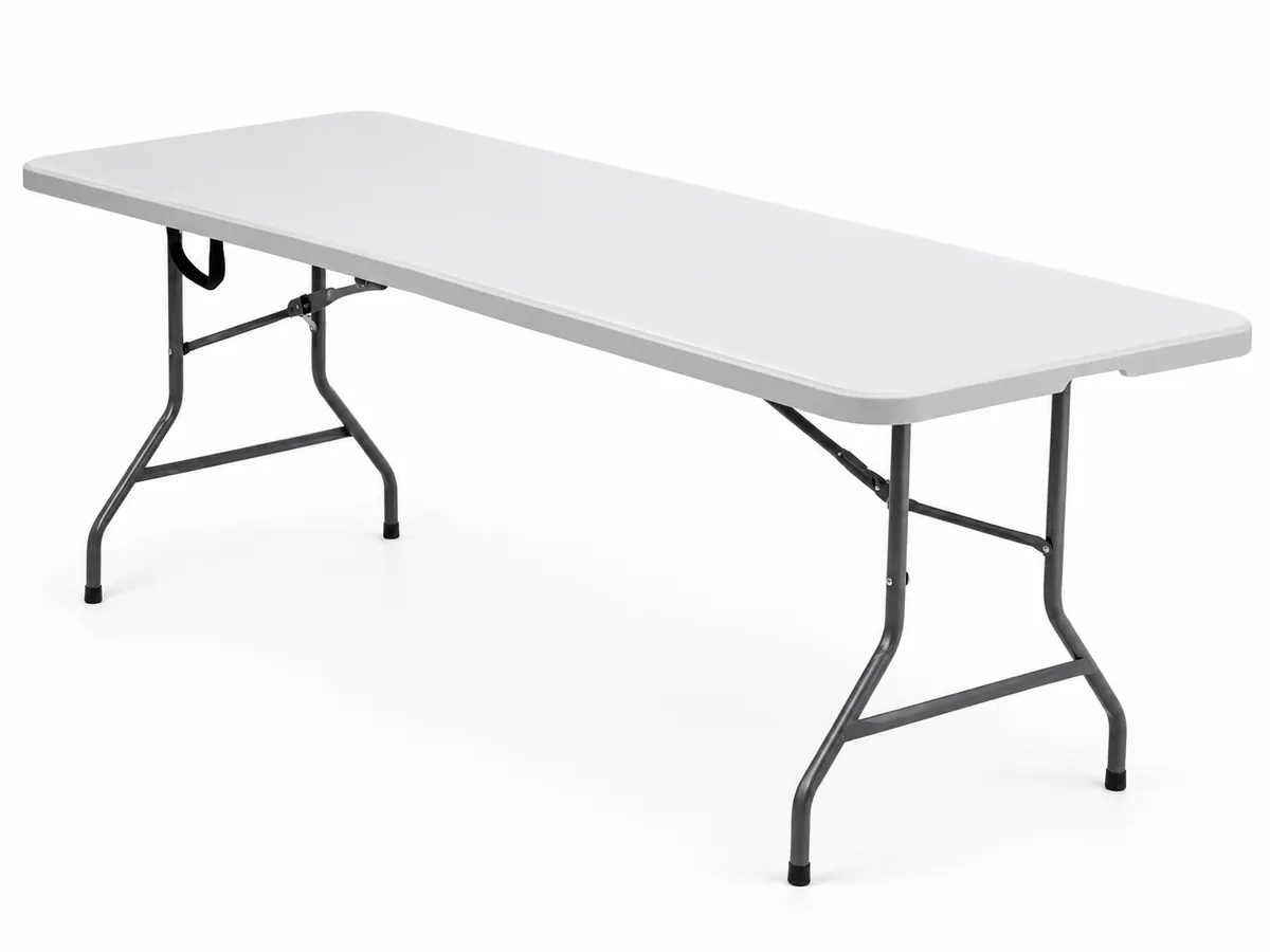 Mesa maleta dobrável para evento